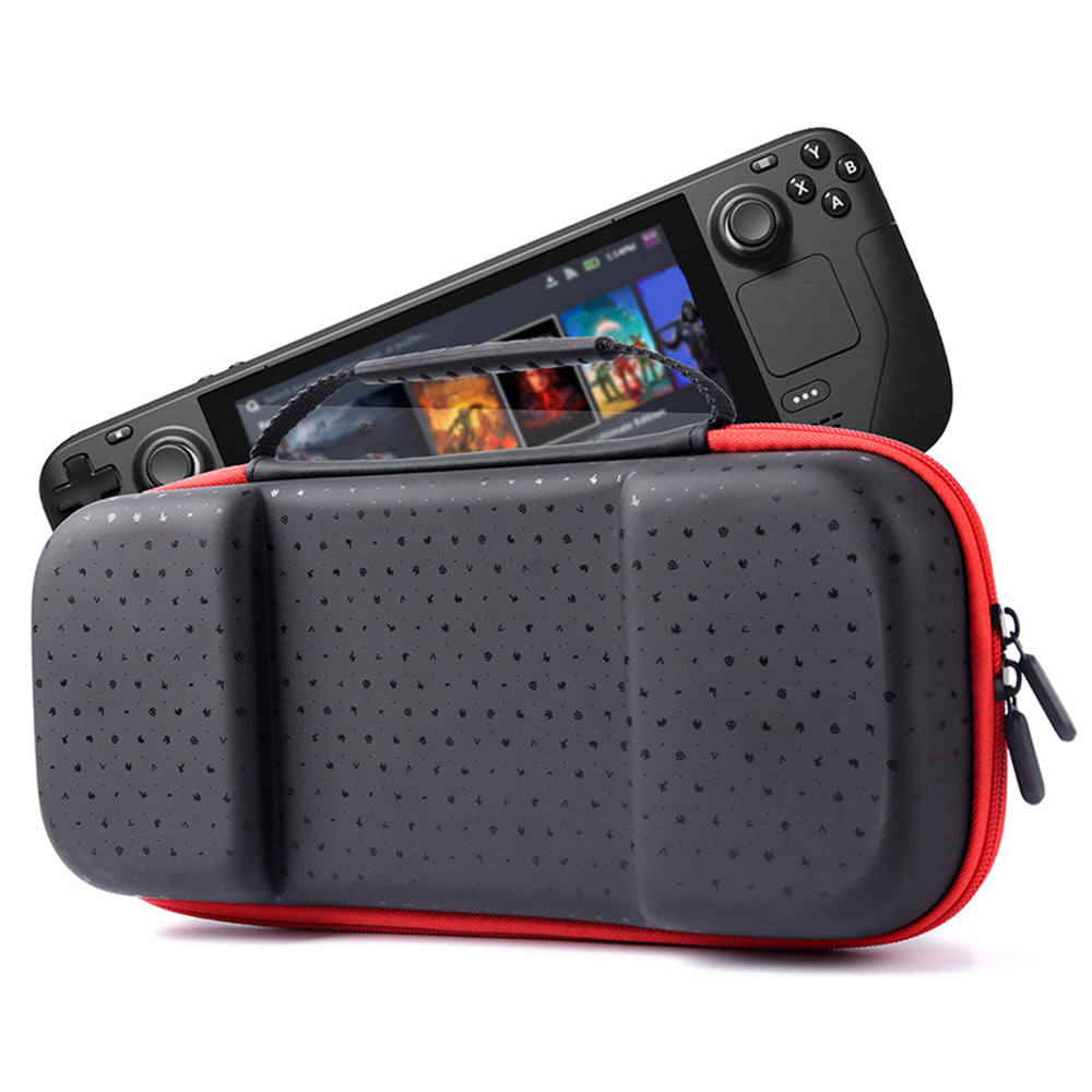 For Steam Deck Storage Bag Organizer PU+EVA Hard Shell Handbag Game Handheld Console Accessories For Steam Deck Storage Bag Organizer PU+EVA Hard Shell Handbag Game Handheld Console Accessories